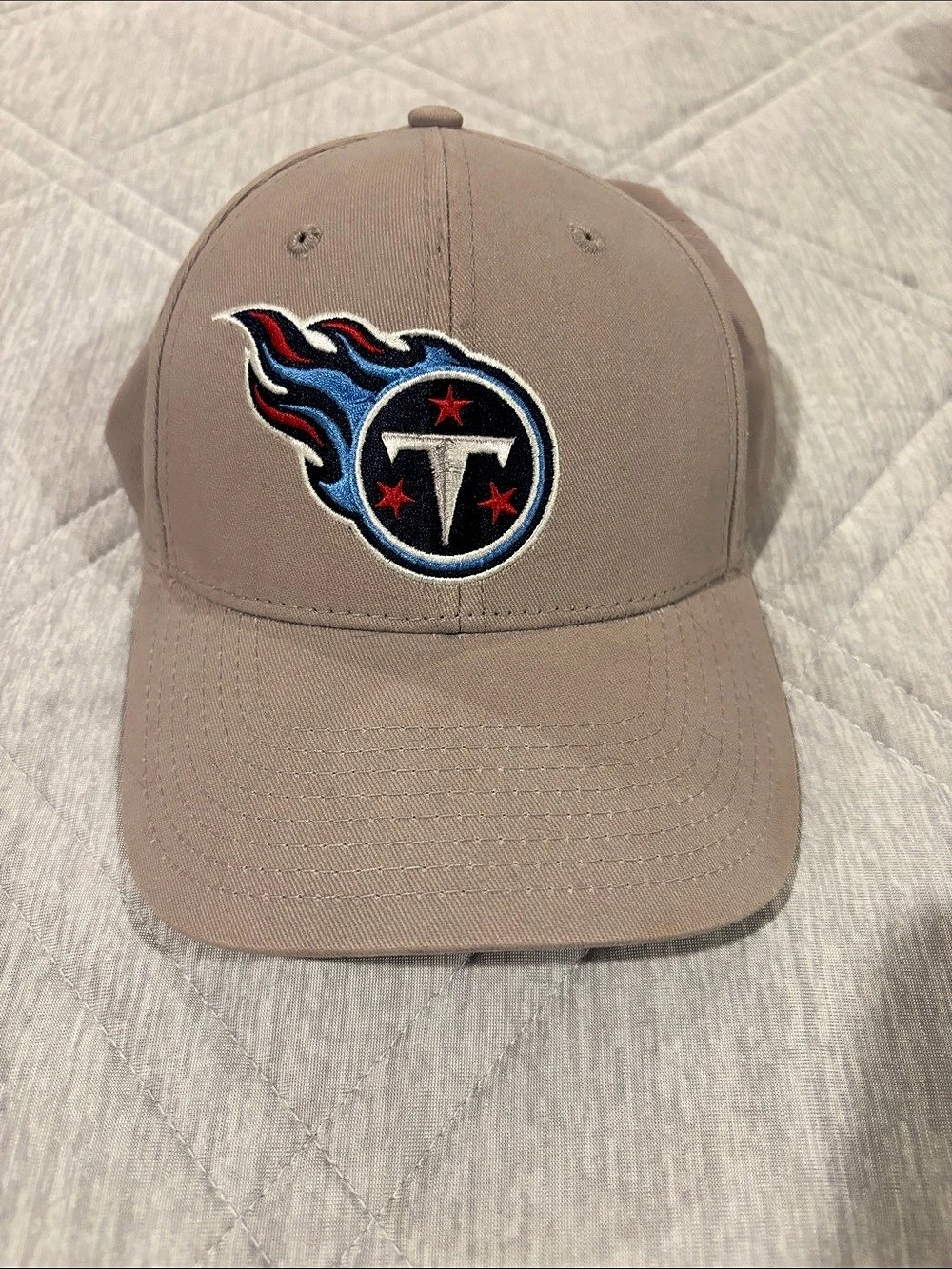NFL Tennessee Titans Team Apparel cap Brown Blue Adjustable Cap Like